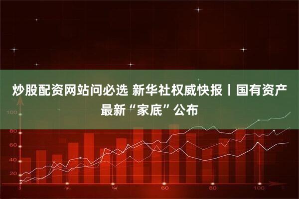 炒股配资网站问必选 新华社权威快报丨国有资产最新“家底”公布