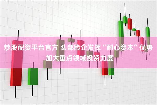 炒股配资平台官方 头部险企发挥“耐心资本”优势 加大重点领域投资力度