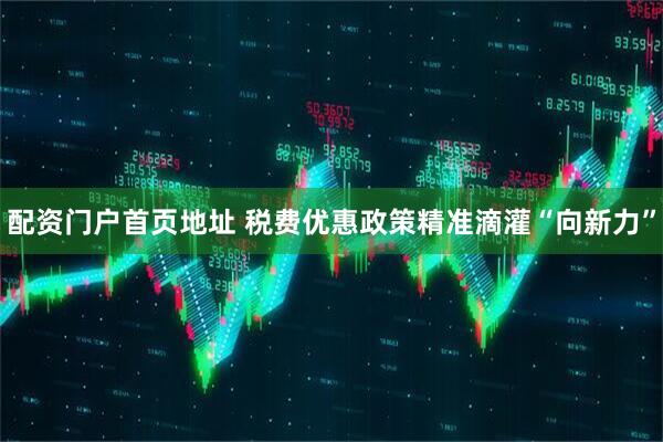配资门户首页地址 税费优惠政策精准滴灌“向新力”